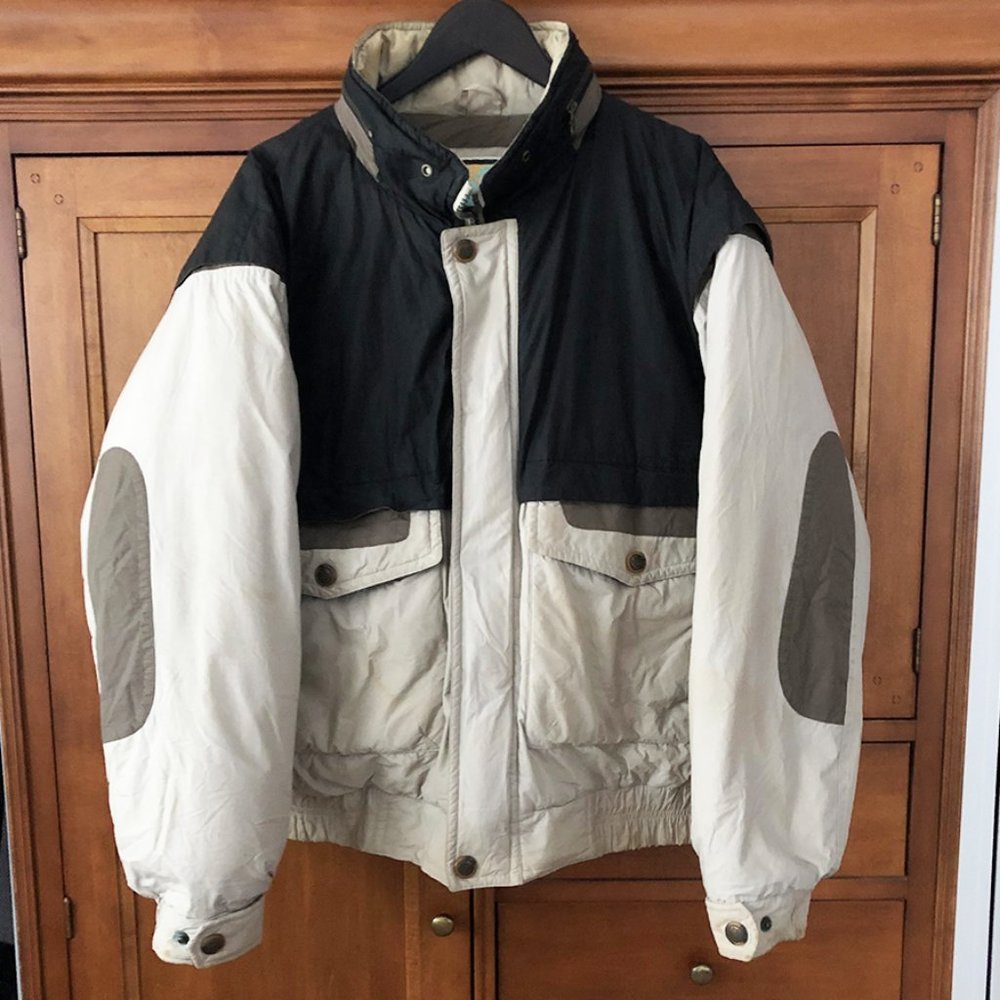 Jacket men's, warm winter, Down/feathers jacket